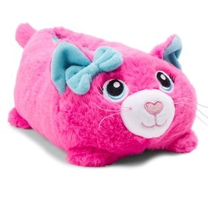 NWT Build A Bear Pink Kitty Stack Slippers